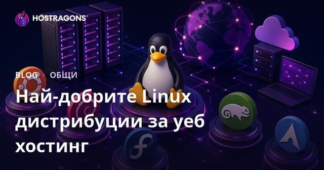 Най-добрите Linux дистрибуции за уеб хостинг