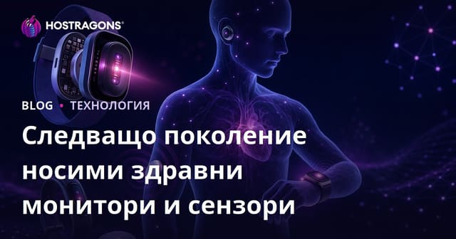Следващо поколение носими здравни монитори и сензори