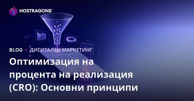 Оптимизация на процента на реализация (CRO): Основни принципи