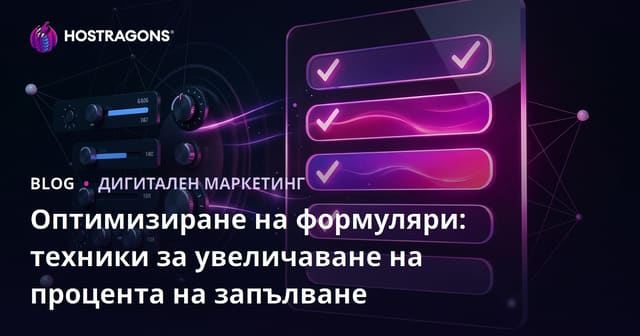 Оптимизиране на формуляри: техники за увеличаване на процента на запълване