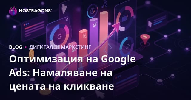 Оптимизация на Google Ads: Намаляване на цената на кликване