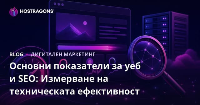 Основни показатели за уеб и SEO: Измерване на техническата ефективност