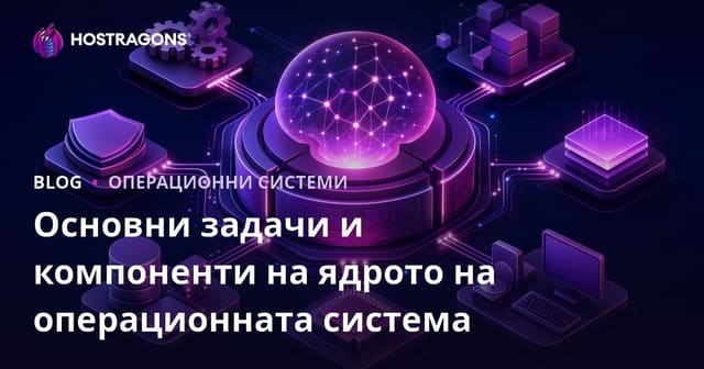 Основни функции и компоненти на ядрото на операционната система