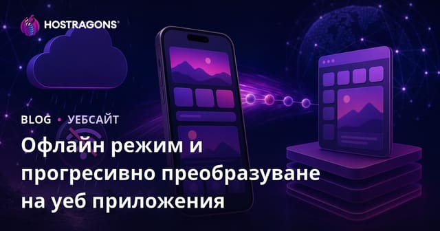 Офлайн режим и прогресивно преобразуване на уеб приложения