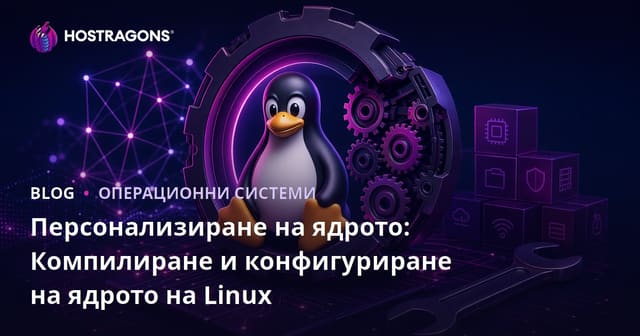 Персонализиране на ядрото: Компилиране и настройка на Linux Kernel за уеб-сървъри