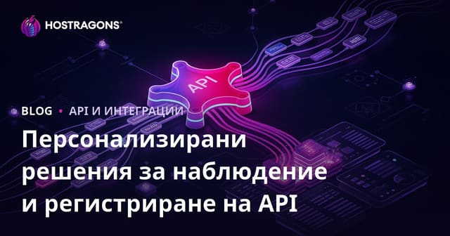 Персонализирани решения за наблюдение и регистриране на API