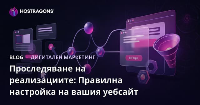 Проследяване на реализациите: Правилна настройка на вашия уебсайт