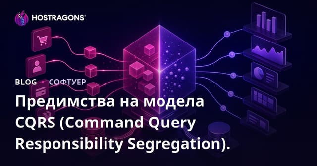 Предимствата на CQRS (Разделение на отговорности за команди и запитвания)