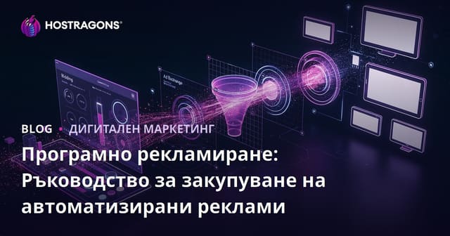 Програмно рекламиране: Ръководство за закупуване на автоматизирани реклами