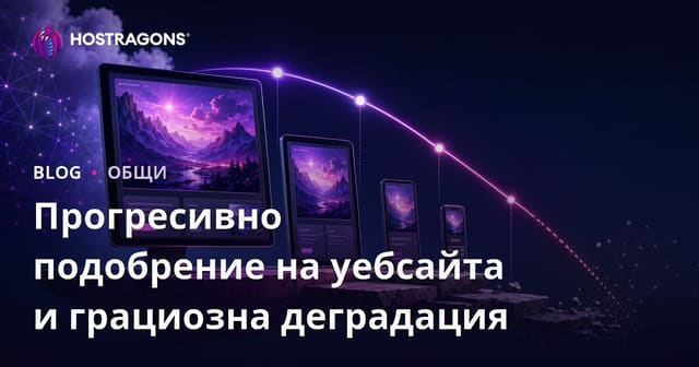 Прогресивно подобряване и грациозно влошаване на уебсайтове