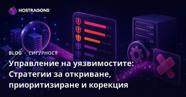 Управление на уязвимости: Откриване, приоритизация и стратегии за пачване