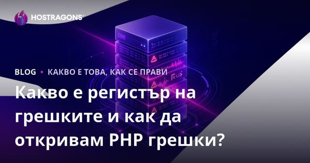 Какво е Error Log и как да откривате PHP грешки бързо и ефективно?
