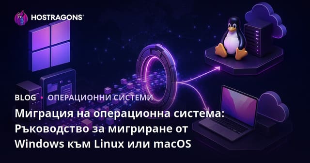 Прехвърляне на Операционна Система: Ръководство за Преход от Windows към Linux или macOS
