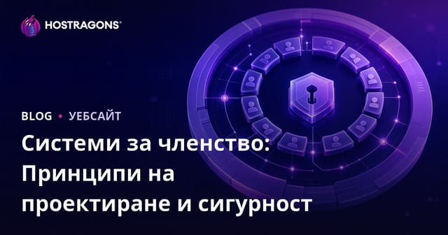 Системи за членство: Принципи на проектиране и сигурност
