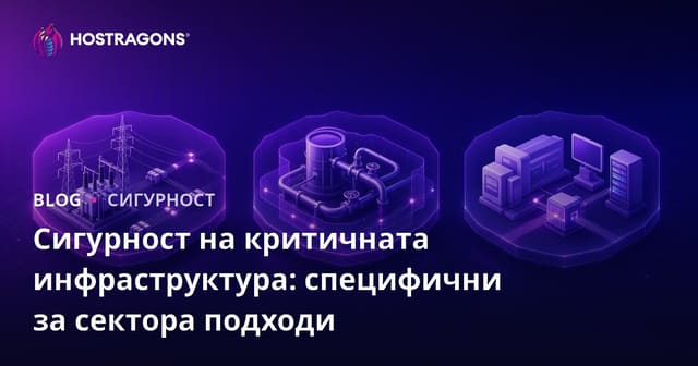 Сигурност на критичната инфраструктура: специфични за сектора подходи
