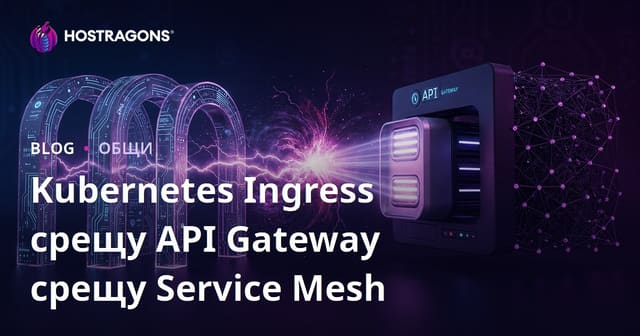Kubernetes Ingress срещу API Gateway срещу Service Mesh
