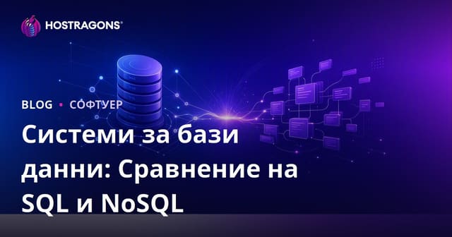 Системи за бази данни: Сравнение на SQL и NoSQL