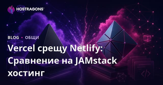 Vercel срещу Netlify: Сравнение на JAMstack хостинг платформи