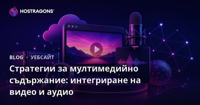 Стратегии за мультимедийно съдържание: Интеграция на видео и звук