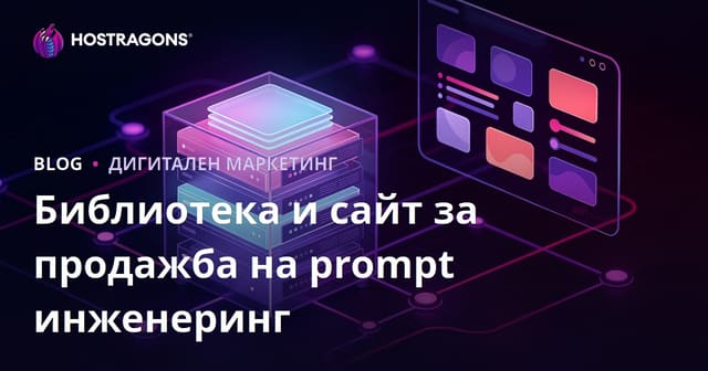Създаване на библиотека и сайт за продажба на промпти в областта на изкуствения интелект