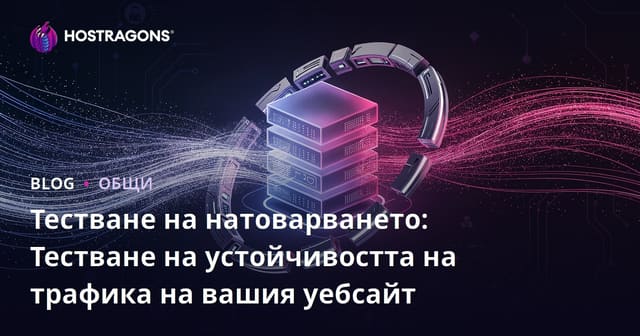 Тестове на натоварване: Как да тествате устойчивостта на трафика на вашия уебсайт