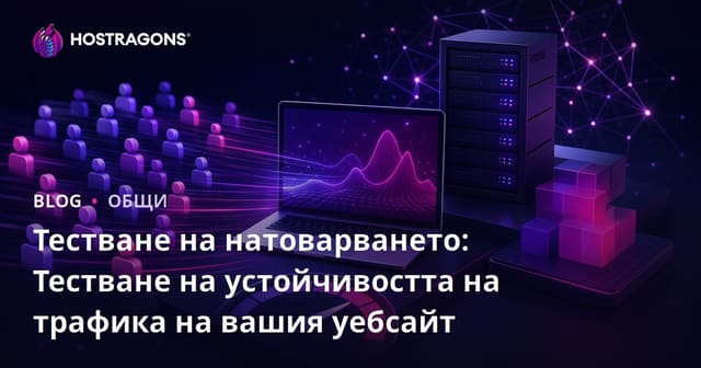 Тестове на натоварване: Как да тествате устойчивостта на трафика на вашия уебсайт