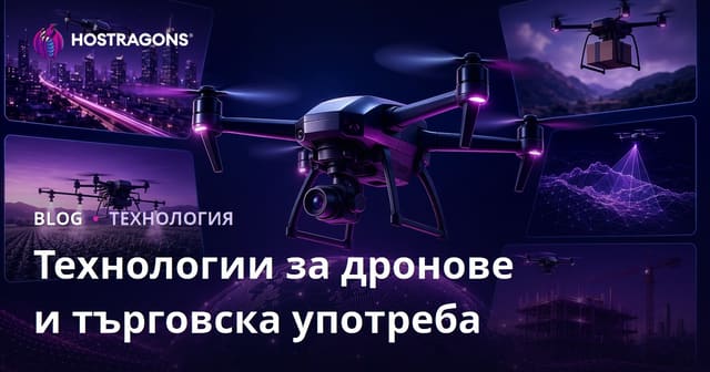 Технологии за дронове и търговска употреба