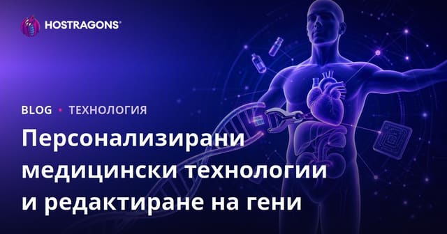 Персонализирани медицински технологии и редактиране на гени