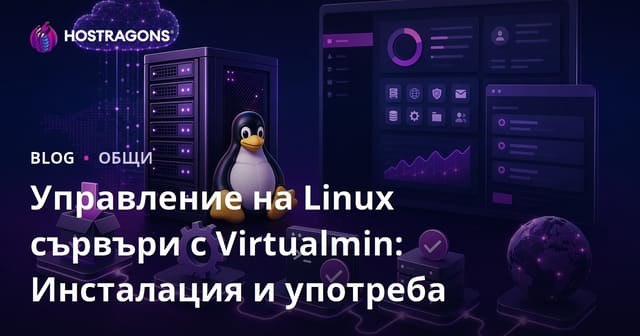 Управление на Linux сървъри с Virtualmin: Инсталация и употреба