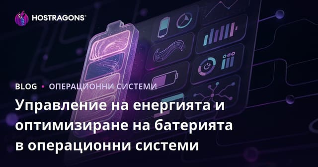 Управление на енергията и оптимизиране на батерията в операционни системи