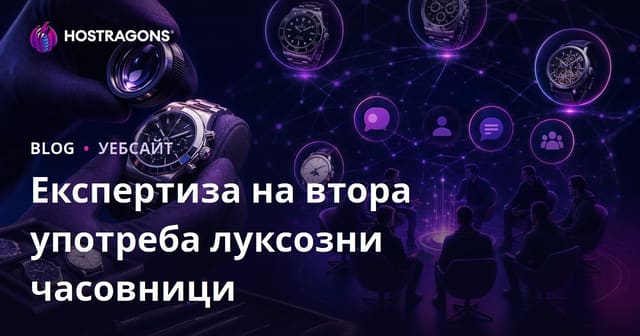 Управление на нишови форуми за луксозни часовници втора ръка