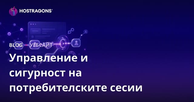 Управление и сигурност на потребителските сесии