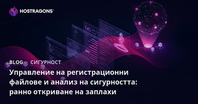 Управление на логовете и анализ на сигурността: Ранно откриване на заплахите