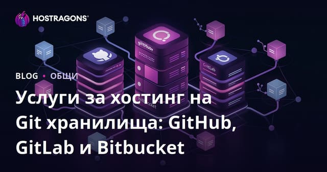 Услуги за хостинг на Git репозитории: GitHub, GitLab и Bitbucket