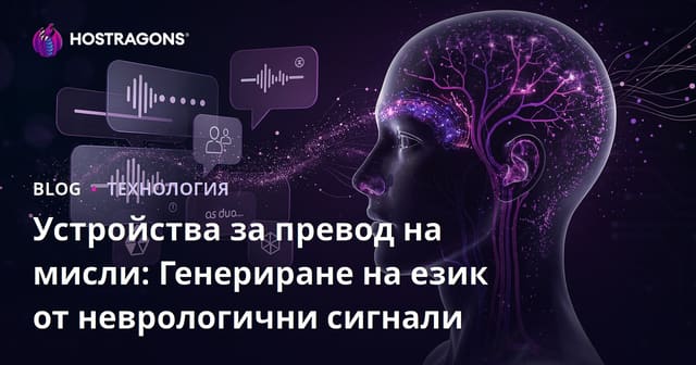 Устройства за превод на мисли: Генериране на език от неврологични сигнали