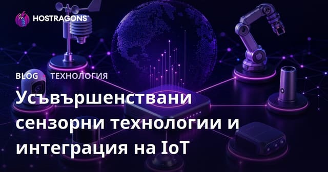 Усъвършенствани сензорни технологии и интеграция на IoT