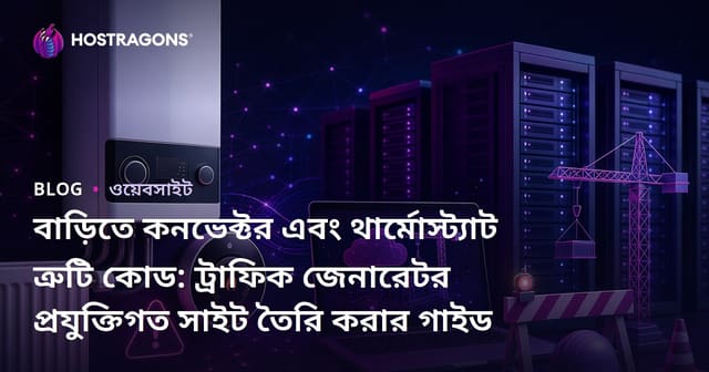 বাড়িতে কনভেক্টর এবং থার্মোস্ট্যাট ত্রুটি কোড: ট্রাফিক জেনারেটর প্রযুক্তিগত সাইট তৈরি করার গাইড