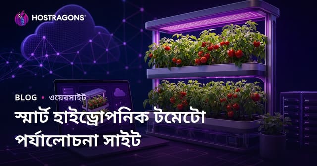 শুধু বাড়িতে স্মার্ট হাইড্রোপনিক টমেটো চাষের উপর পর্যবেক্ষণ সাইট তৈরি করার গাইড