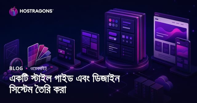 ওয়েবসাইট ডিজাইনের স্টাইল গাইড ও ডিজাইন সিস্টেম তৈরির সম্পূর্ণ গাইড