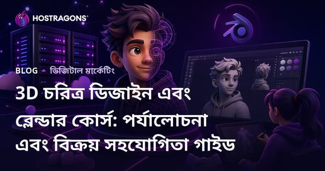 3D চরিত্র ডিজাইন এবং ব্লেন্ডার কোর্স: পর্যালোচনা এবং বিক্রয় সহযোগিতা গাইড