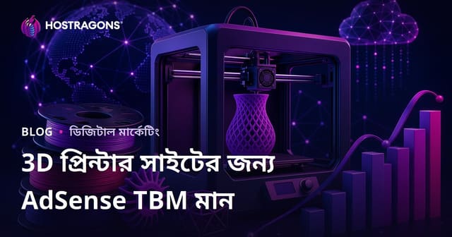 3D প্রিন্টার এবং ফিলামেন্ট পর্যালোচনা সাইটগুলির জন্য AdSense TBM মূল্য