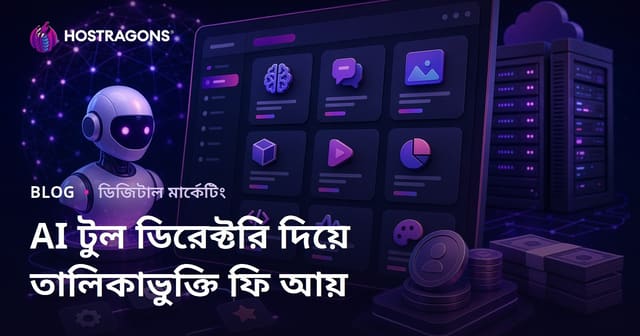 AI টুল ডিরেক্টরি (কৃত্রিম বুদ্ধিমত্তার সরঞ্জাম) সাইট তৈরি করে তালিকাভুক্তি ফি থেকে আয় করা