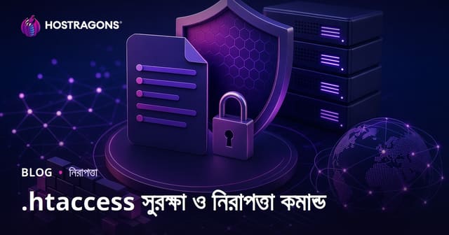 .htaccess ফাইল এনক্রিপশন এবং সাইটের নিরাপত্তা বৃদ্ধির কমান্ড