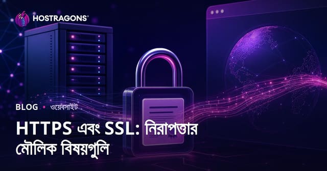 HTTPS এবং SSL: নিরাপত্তার মৌলিক বিষয়গুলি