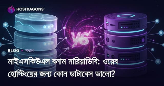 MySQL বনাম MariaDB: ওয়েব হোস্টিংয়ের জন্য কোন ডাটাবেস সেরা?