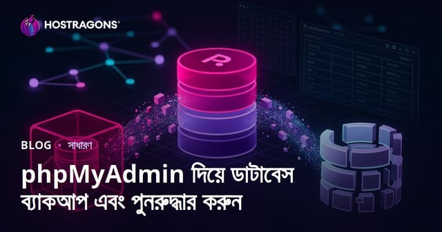 phpMyAdmin দিয়ে ডাটাবেস ব্যাকআপ ও রিস্টোর: সহজ গাইড ও সুরক্ষা টিপস