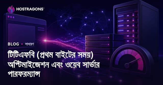 টিটিএফবি (প্রথম বাইটের সময়) অপ্টিমাইজেশন এবং ওয়েব সার্ভার পারফরম্যান্স