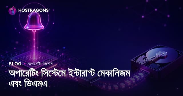 অপারেটিং সিস্টেমে ইন্টারাপ্ট মেকানিজম এবং ডিএমএ
