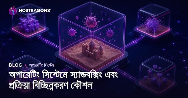অপারেটিং সিস্টেমে স্যান্ডবক্সিং এবং প্রক্রিয়া বিচ্ছিন্নকরণ কৌশল