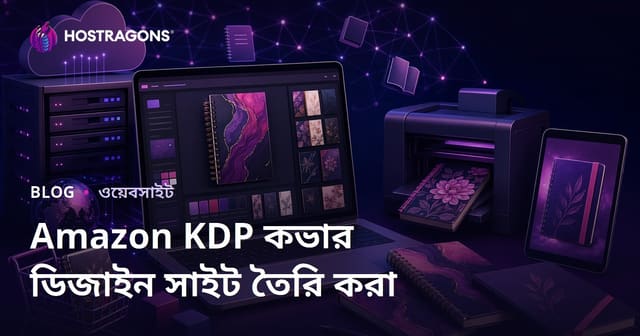 অ্যামাজন KDP (কিন্ডল ডাইরেক্ট পাবলিশিং) এর জন্য নোটবুক এবং ডায়েরির কভার ডিজাইন সাইট তৈরি করা